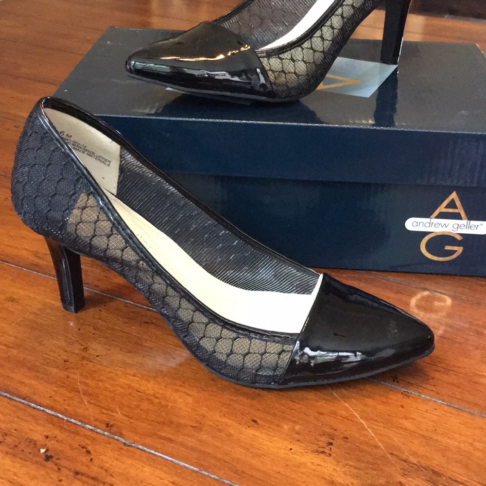 Black pumps by Andrew Geller